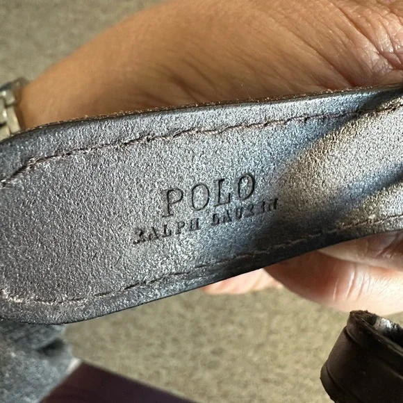 RALPH Lauren polo bears belt size 36 - Picture 7 of 7